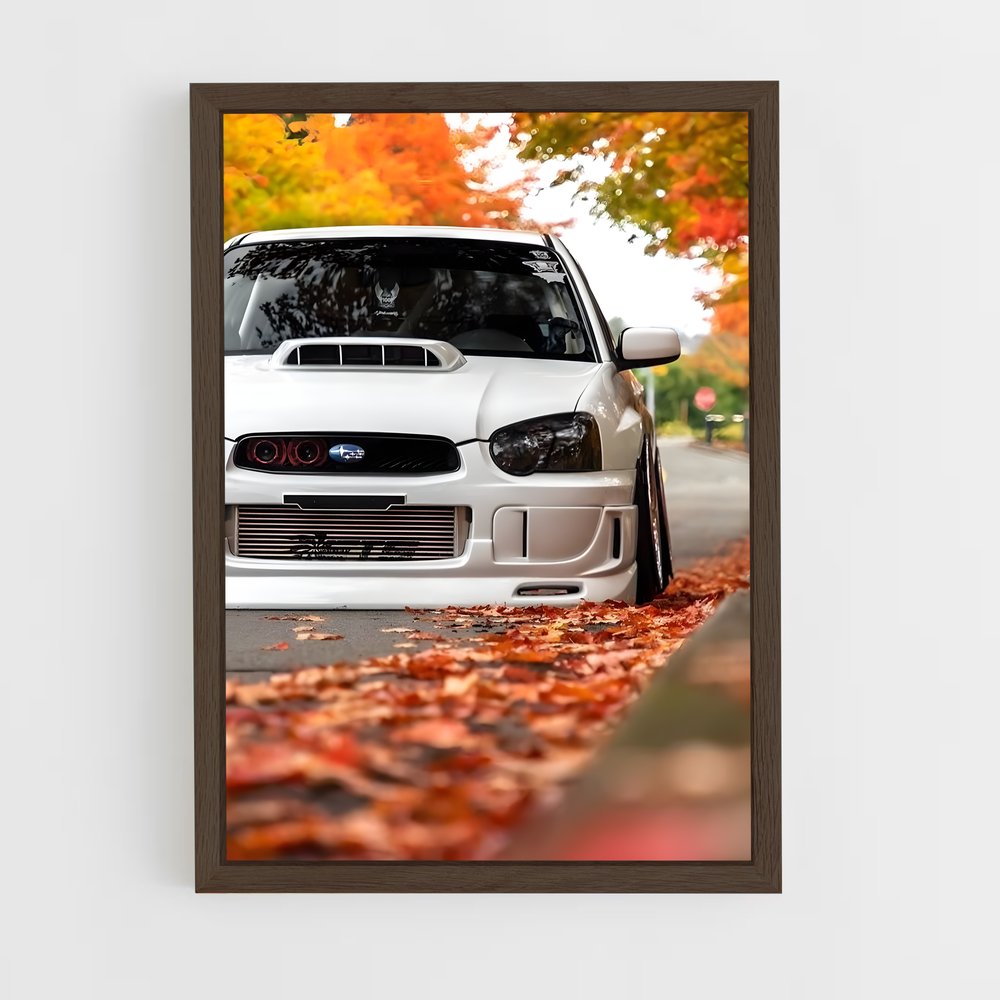 Poster splendide Subaru Impreza WRX STI (vue 5)